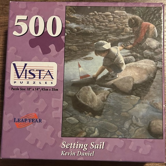 Vista 500 piece puzzles -lot of 2 - Picture 2 of 7